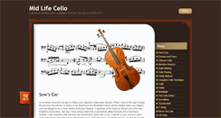 Desktop Screenshot of cello.godiskind.com